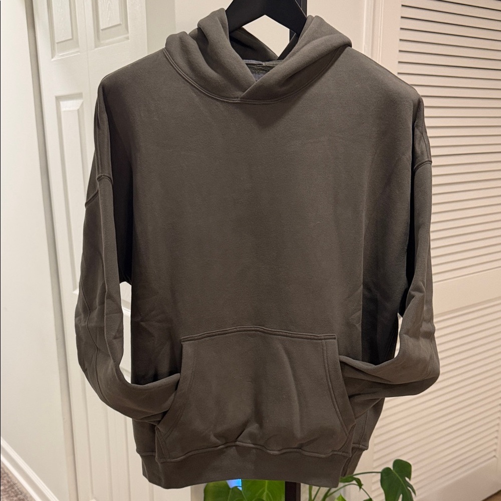 Abercrombie Olive Oversized Hoodie